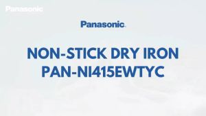 Panasonic Iron NI-415EWTNon-Stick Coat Dry - Assorted Color (1000W 1.6Kg)