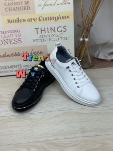 Marc Ecko Kasut Sneaker Fesyen Jalanan Lelaki Men Fashion Street Sneakers EMF5409 / EMF5410 - Warna Hitam / Warna Putih / Black / White