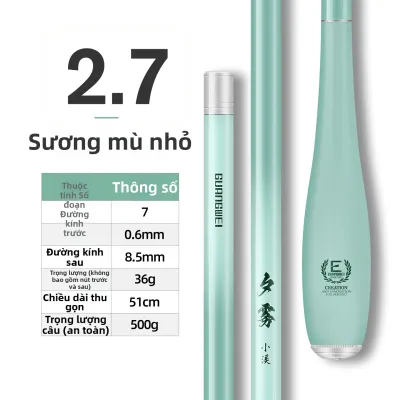Cần Câu Cá GW Sợi Carbon Siêu Nhẹ cho Câu Suối