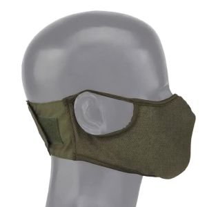 Silicone Shooting Mask Half Face Balaclava Mask Breathable Hunting Protective Scarf for Outdoor Hunting Shooting Cycling