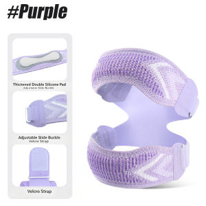 1Pcs Patellar Tendon Strap Knee Brace Meniscus Protection Silicone Pad Shock Absorbing Band Knee Pain Relief Men Women