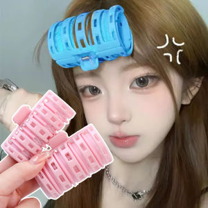 New Spiral Fluffy Bangs Curler Self-adhesive Curling Hair Lazy Curling Hair Rollers Hairpins DIY Korean Styling Tools