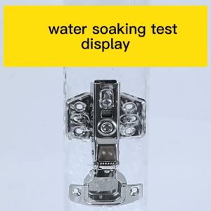 (Fast Delivery)Soaking water 2.0 thickness hydraulic soft close concealed stainless steel cabinet hinges