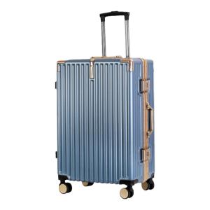 2024 New Aluminum Frame Luggage Suitcase Travel Bag with Four-Way Wheels for Men And Women Student Check-In Password Box Durable