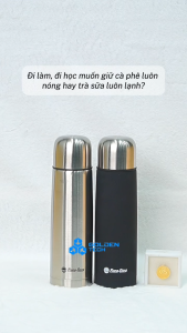 (Rạng Đông) Bình giữ nhiệt 0.5 Lít Inox 304 tốt cho sức khoẻ bền bỉ ở mọi nơi BGN05ST1-BGN05ST2