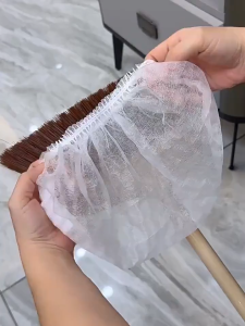 100PCS Disposable Broom Dust Cover Sleeves Anti Static Hair Dust Sheets Cleaning Broom Cover