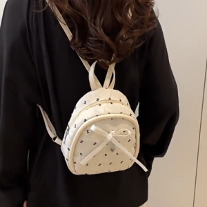 [HOT]Tas Ransel Wanita Kupu kupu Busur Ins/Tas ransel mini wanita aesthetic/Tas Sekolah Korea Style PINK Cewek Manis Lucu/Backpack Terbaru Gaya Balet Terlaris