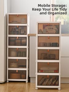 Jeko&Jeko | Transparent Foldable Storage Organizer Portable Plastic