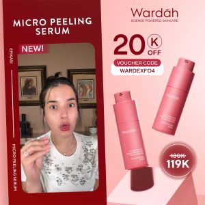 WARDAH 5% Asam Glikolat, 3% Asam Maltobionat & 2% Asam Succinat - Serum Peeling Wajah