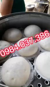 Nồi hấp bánh bao bánh phu thê hấp xôi 3 tầng chạy điện INOX SIZE 52CM