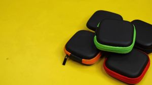 Dompet Mini Headset Earphone Tempat Penyimpanan Kabel Charger Serbaguna HM032 - KMS