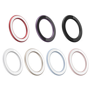 Magnetic Car Phone Stand Ultra-thin Circular Sticker Phone Holder Mirror Car Interior Kitchen for iPhone 14 13 12