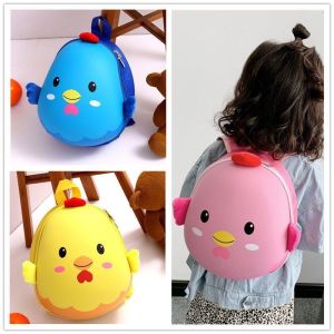 Childrens Travel Shoulder Bag Chick Design Backpack Hard Shell Bag Waterproof Bag Schoolbag For Kids Boys Girls
