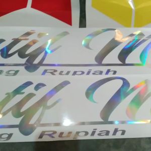 088 Stiker Cutting Variasi Bodi Samping Sedan Vios Accord Cielo City Civic Baleno Dll