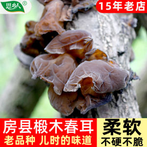 Hubei Special Product Fengxian Mulberry Wood Black Fungus Dried Goods 500g Wild Soft Fragrant Spring Black Fungus