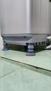 Bộ 4 chân chống rung cho máy giặt đế máy giặt tủ lạnh - chân kê tăng giảm chiều cao đế cao su chống rung