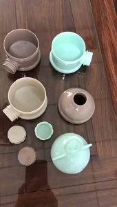 【Free Shipping】Cute Portable 3/4 Layers Baby Milk Powder Container Feeding Box Storage Formula Dispenser Stackable Snack Container Baby Travel Essentials