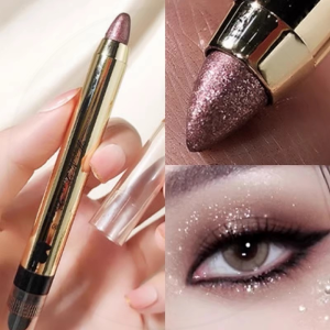 Vini Bear Net Red Eyeshadow Pen Single Color Smoke Purple Orange Eyeshadow Easy to Color Natural 3D Pearl Long Lasting Makeup Tool