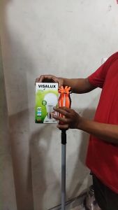 Tongkat Lampu Senggek Lampu Stick Lampu Tongkat Lampu Stik Panjang 2M Full Pengganti Lampu