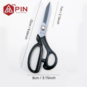 pin | Kéo May Chuyên Nghiệp ZGMn13 Thép Mangan 8 INCH Sắc Bén Hơn 50% Kéo Cắt Vải Nặng Bền Dùng Cho Da Vải Denim May Vá