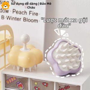 Bàn Chải Gội Đầu Bằng Silicon Bàn Chải Mát-xa Bàn Chải Gội Đầu Cho Người Lớn Đồ Dùng Vệ Sinh Cá Nhân Chấm Dứt Ngứa Đầu Gội