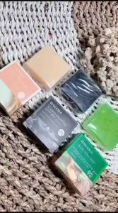 Hanasui Soap Paket Bunding Isi 6 Pcs 4 Varian 60gr - Coffe  - Aloe Vera - White Rice - Bamboo Charcoal 6gr - Kosmetik Herbal Online