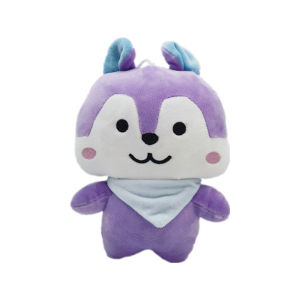 <Available> Korean Boy Band BTS Hobby Mang Plush Doll 25CM Pillow Pp Cotton Cute Purple Pet Doll Soft Toy Pendant Gift