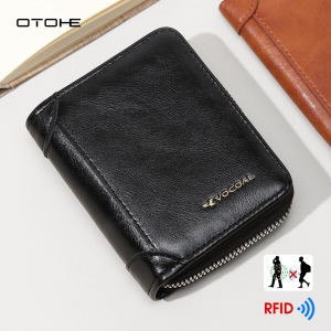 OTOHE Mens Short Wallet Fashion PU Wallet Business Wallet Multi-Card Position Wallets Travel Purses Coin Pouch ID Credit Cards Holders