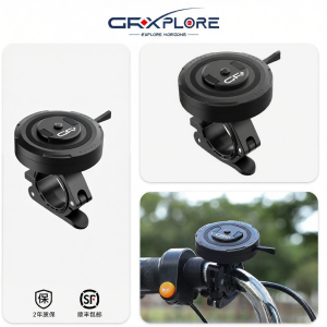 GR XPLORE | Quick Release Magnetic Shockproof Vibration Resistant Aluminum Mobile Phone Mount