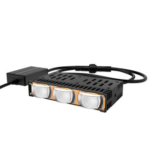 KEVANLY | Đèn LED Ô Tô 1 Cặp Đèn Pha Lưới Tản Nhiệt Đèn Sương Mù Đèn Chiếu Mini Đèn Phụ Trợ 12-24V Trắng Vàng 6000K Đèn Làm Việc