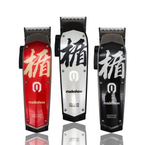 Professional Hair Clipper Madeshow M10+ 0mm Bald Head Trimmer 2200mAh 7000 RPM Barber Finishing Hair Clipper for Man