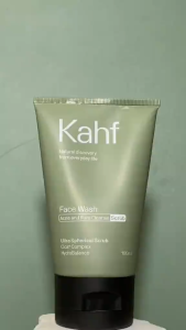 Kahf Acne and Pore Cleanse Scrub Face Wash (100ml) Hydrobalance - Ultraspherical Scrub - Pencuci Muka - Deep Pore & Oil Control Cleanser for Skincare Routine - Suitable for All Skin Types 洗面奶