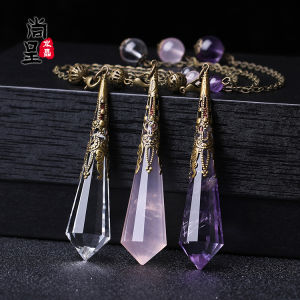 Vòng Cổ Pha Lê Màu Vàng Hồng Màu Trắng Tím Màu Đen Đá Obsidian Màu Xám Màu Trắng Mặt Trăng Cho Cặp Đôi Nam Nữ Phong Cách Cổ Điển