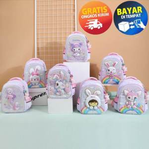 KENZY - Tas Ransel Anak Karakter & Tas Sekolah Praktis
