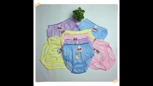 LUSINAN | Celana Dalam Anak YAYAN Motif Lucu Bahan Lembut / CD anak Perempuan Polos