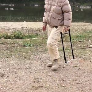 ขาแขวนถุงขยะ ที่แขวนถุงขยะพลาสติก สำหรับกลางแจ้งหรือที่บ้าน พกพาง่าย พับเก็บได้