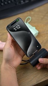 AiVR Y129T 2 in 1 Power Bank 5000mAh Mini Phone Holder Socket Pocket Capsule Type-C Mount