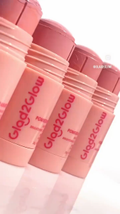 [Buy 1 Free 1] Glad2Glow Pomegranate Niacinamide Brightening Clay Stick 25g Face Mask Skincare Facial Clay Mask Whitening Beauty