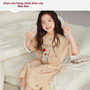 MiiOW | Đầm Ngủ Cho Bé Gái Chất Liệu Cotton Nhẹ