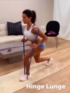 Dây Kháng Lực Powerband Dây Cao Su Đàn Hồi  Hỗ Trợ Luyện Tập Thể Dục Tiện Lợi Tại Nhà Văn Phòng Tập Toàn Thân