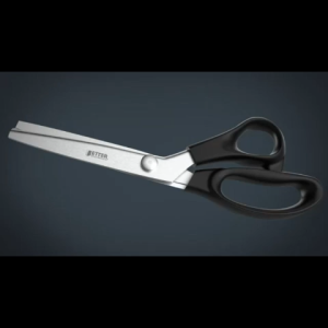 กรรไกรซิกแซก กรรไกรตัดผ้าลายลูกไม้ กรรไกรคลื่นตัดหนังและผ้าแบบ ใบมีด สเตนเลสDIY