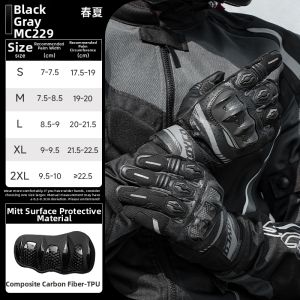 Scoyco | Carbon Fiber Summer Breathable Four Seasons Universal Men and Women Cycling Gloves