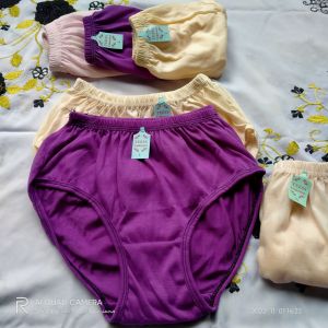 3 Pcs Celana dalam wanita dewasa Cd cewek bahan kaos murah meriah daleman serap keringat tees