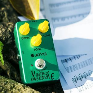 JOYO JF-01 VINTAGE OVERDRIVE Guitar Pedal Classic TS808 Tone Overdrive Pedal for Electric Guitar Effect