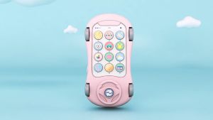 Jackjacktoys Mainan Edukasi Telepon Bisa Berubah Menjadi Mobil Anak Bayi & Balita