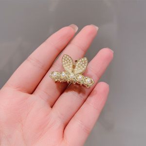 Elegant Small Hair Clip for Women 2025 New Style Front Bangs Back Head Decorative Hair Accessories Miniature Delicate Alloy