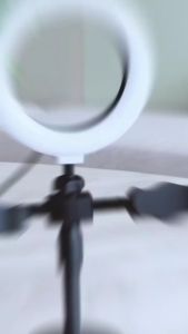 ขาตั้ง+หลอดไฟled 16cmไฟไฟลท์สดไฟแต่งหน้าไฟวงแหวน