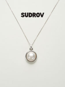 Pearl Pendant Gemstone Necklace For Women