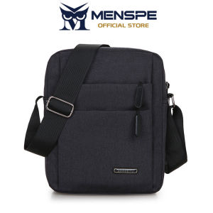 MENSPE Mens Shoulder Bag Waterproof Messenger Bag Fashion Travel Bag Business Bag Phone Bag Large Capacity Cross Body Bag Lightweight Casual Bag Fashion Leisure Sport Street Bag for College Student