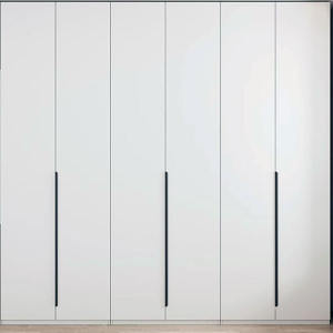 Full Aluminum Home Welding Board Sliding Door to Top Closet Childrens Furniture Luxury Style Flat Opening Wooden Pattern